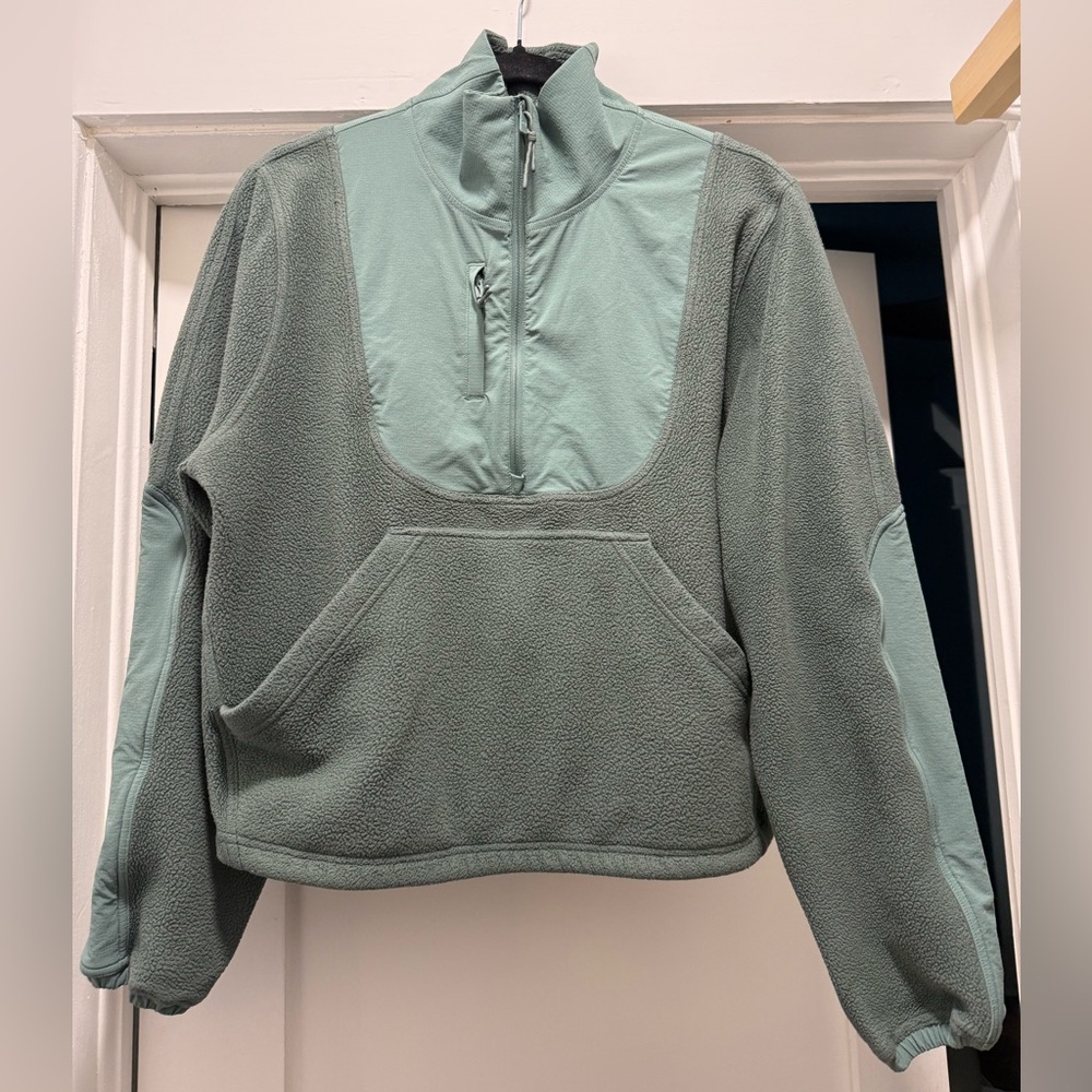 Lululemon Quarter-Zip Fleece Pullover, Size 8